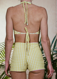 CHARLI TOP - SWIM PRINTS