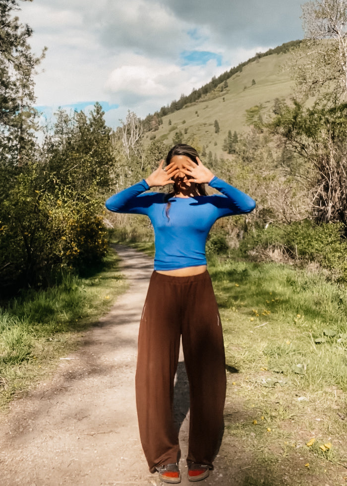 BARREL PANTS - FLEECE