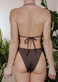 MATHILDA TOP - CHOCOLATE