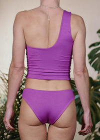 MOANA CROP TOP - GRAPE