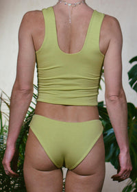 WINTER CROP TOP - KIWI