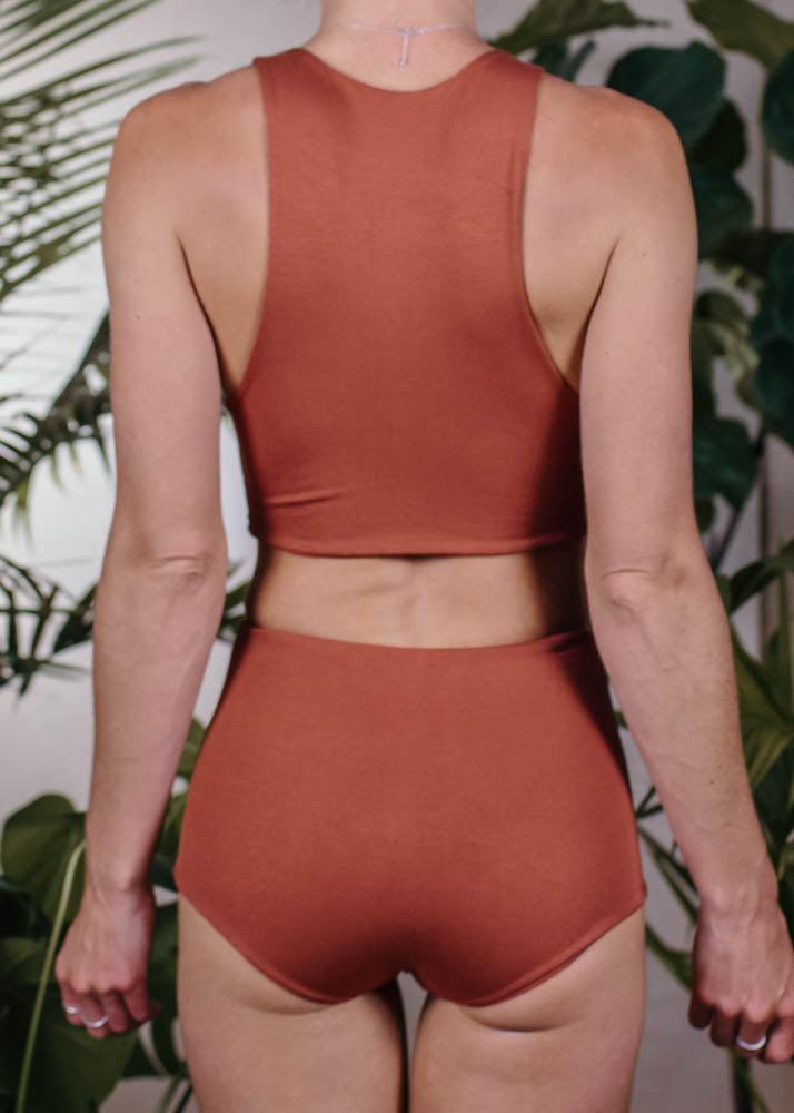 FULL COVERAGE LOUNGE BOTTOM  -  RUST