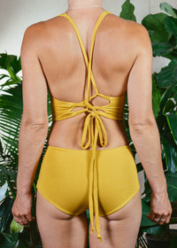 RAMONA CROP TOP - GOLD