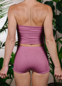 BOYSHORT LOUNGE BOTTOM  -  LILAC